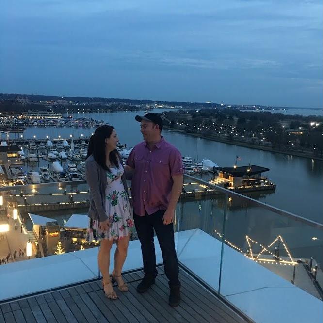Having fun at the Wharf!