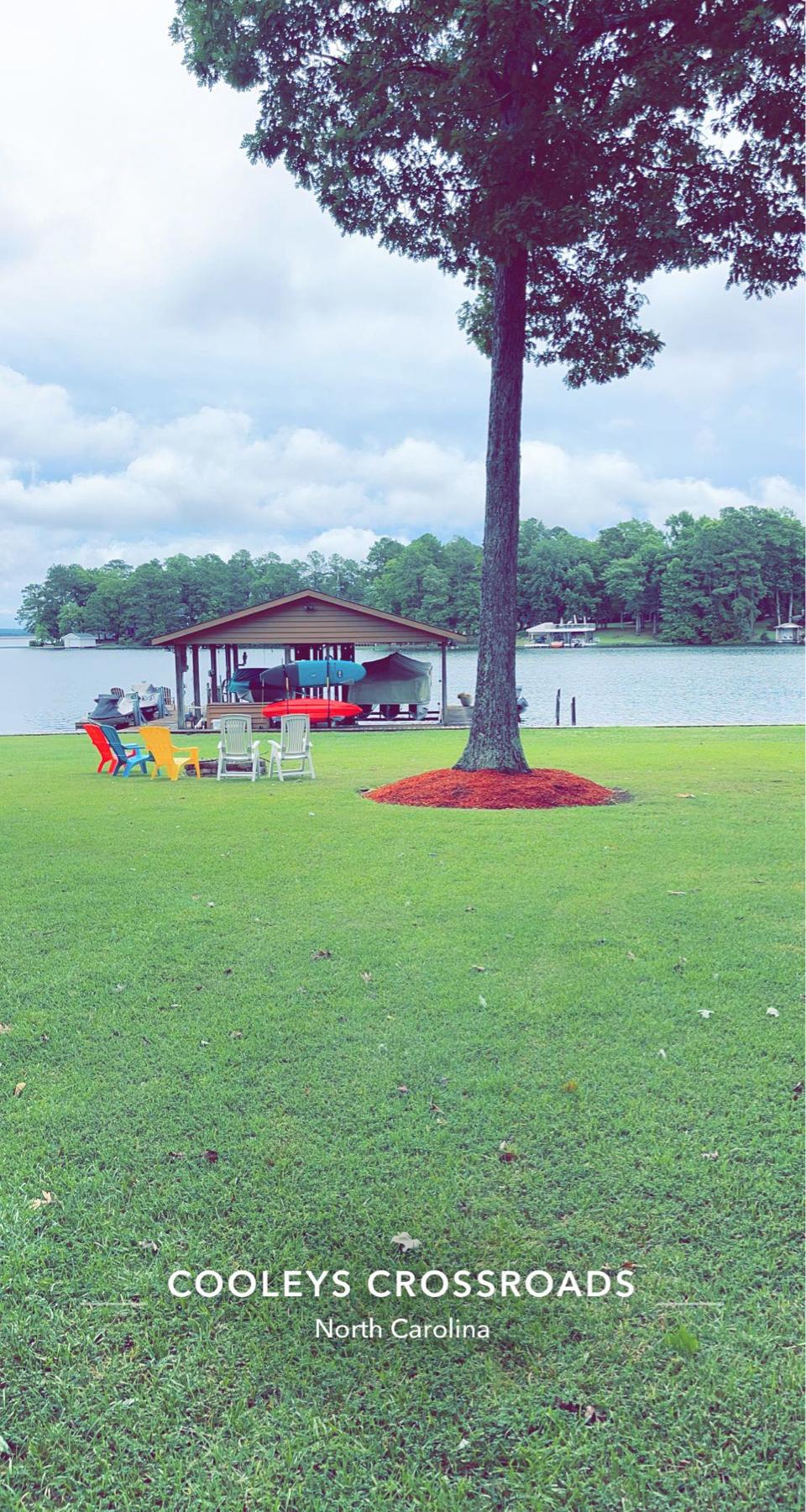 Lake Gaston! Where we fell in love❤️