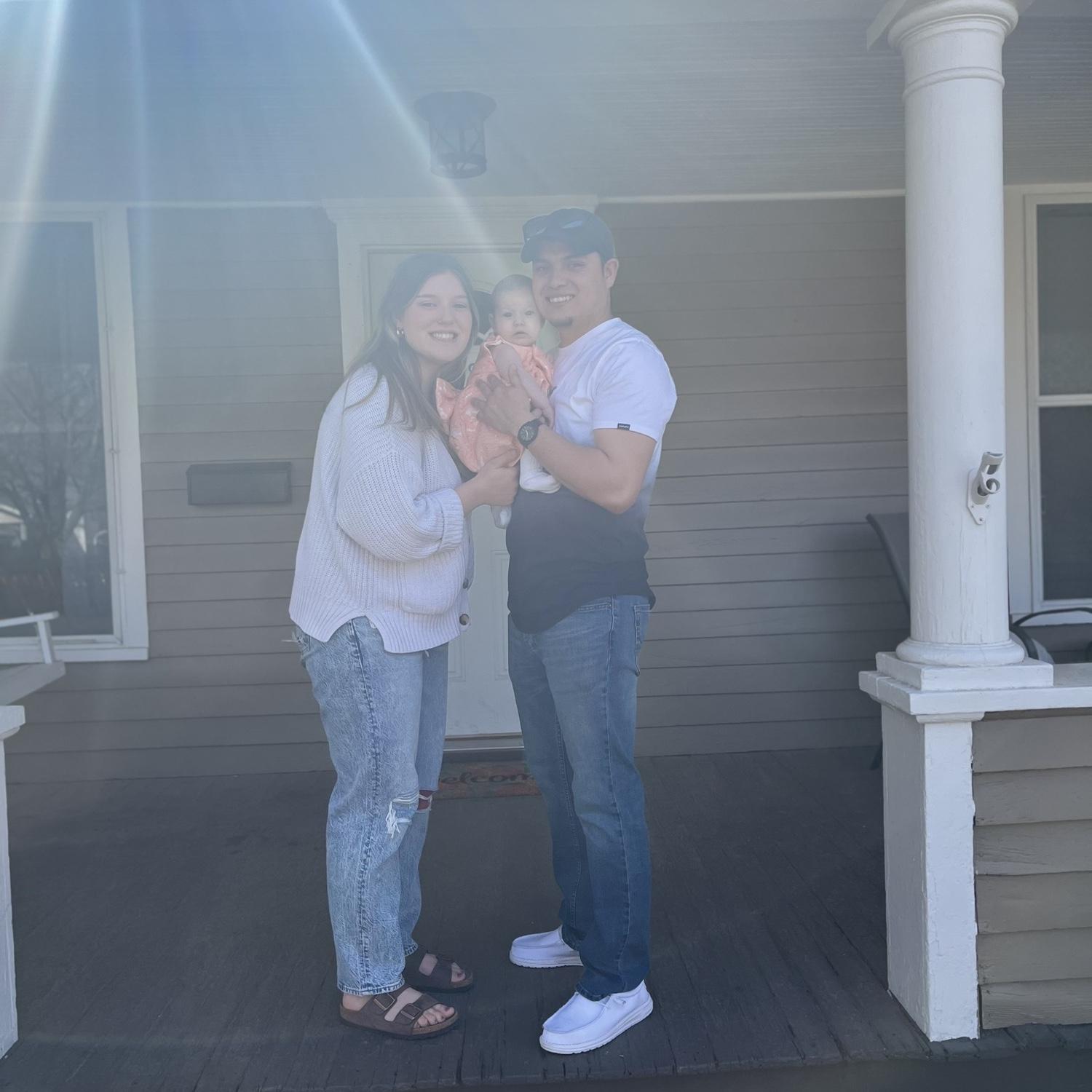 First family pic as homeowners!!