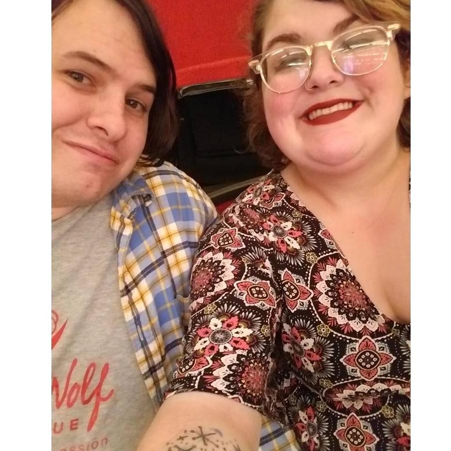 First picture together, St Vincent concert February 2018