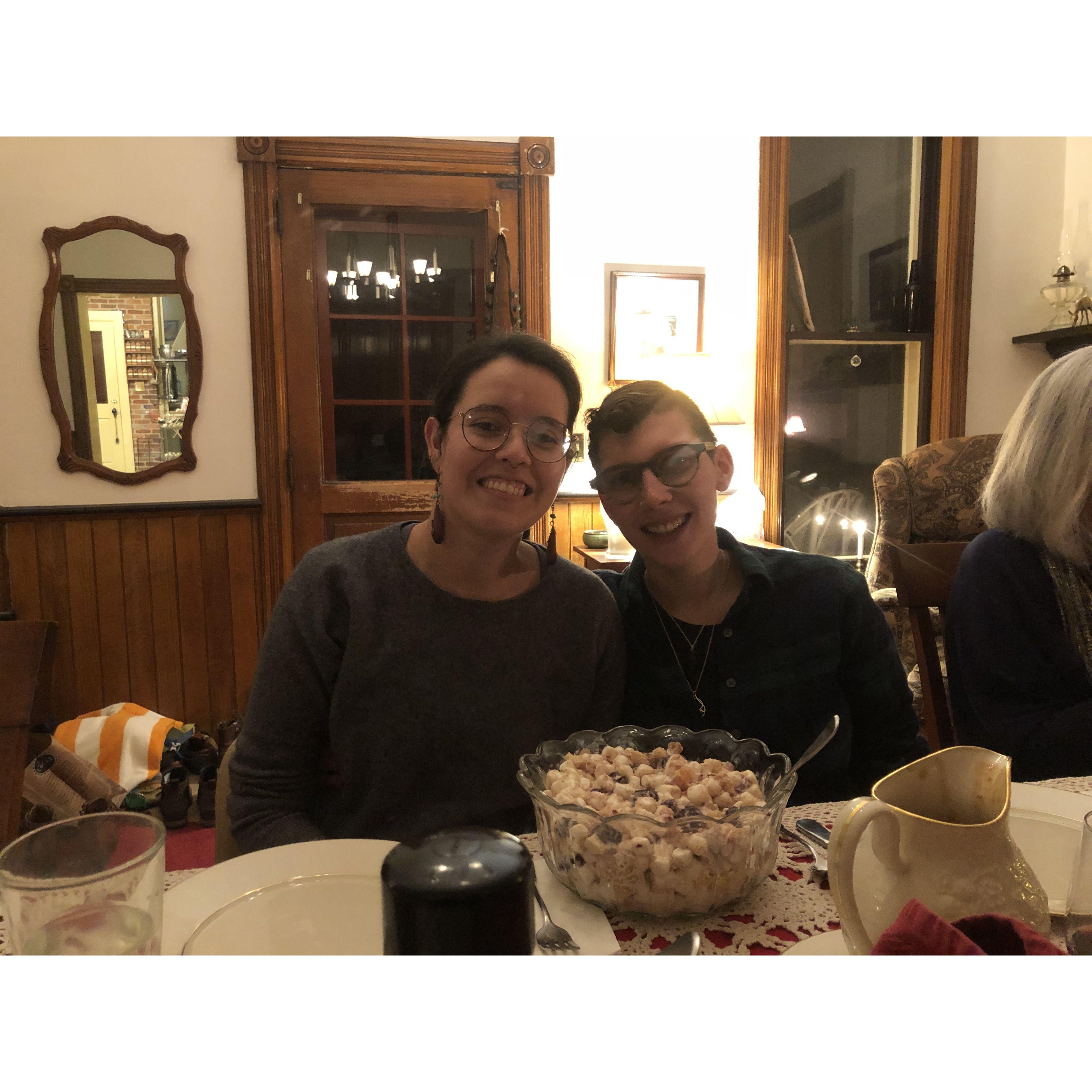 Thanksgiving with gringos / dia de accion de gracias con gringos