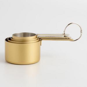 Gold Measuring Cups