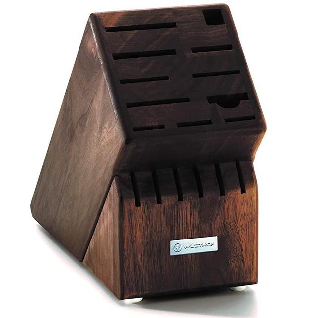 Wüsthof 2099601706 Knife Storage Block, 17-Slot, Walnut