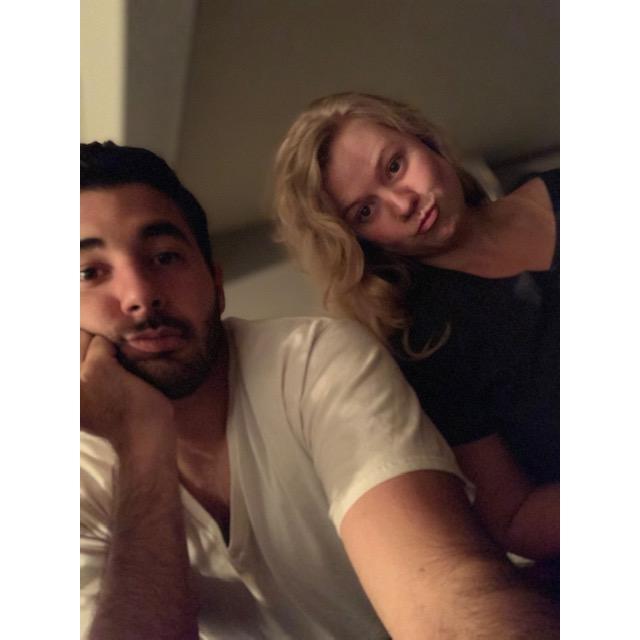 We are both pretty goofy, then when you get us together, we are really goofy!