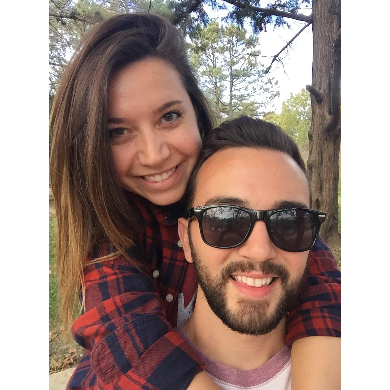 First Dating Anniversary | Loose Park Kanas City, MO
