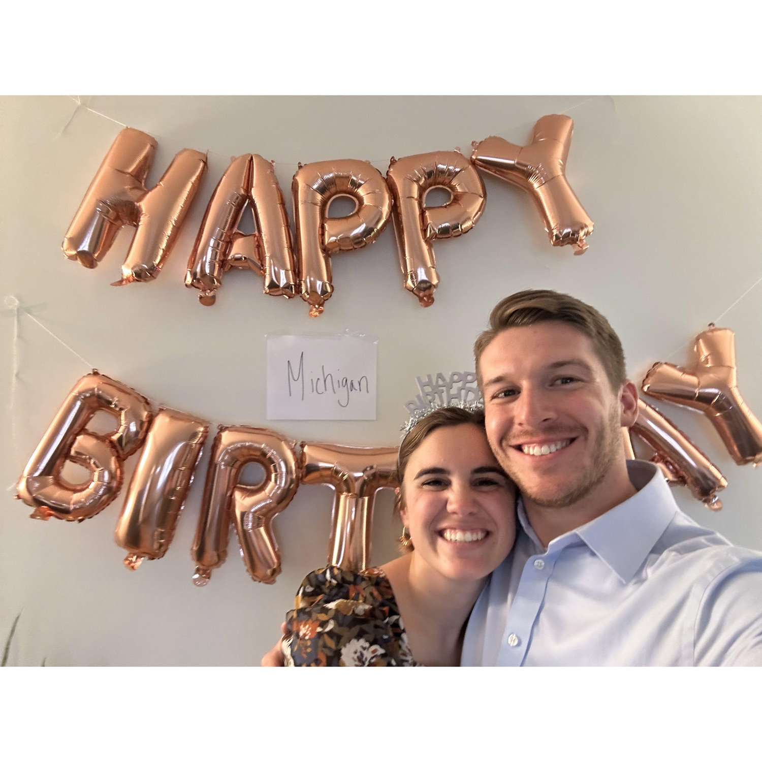 Walker threw Abby a surprise birthday party in Michigan (1 month after her real birthday) where she got to meet several friends she now gets to know in real life!