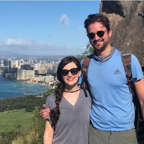 At the top of a tourist trap in Honolulu