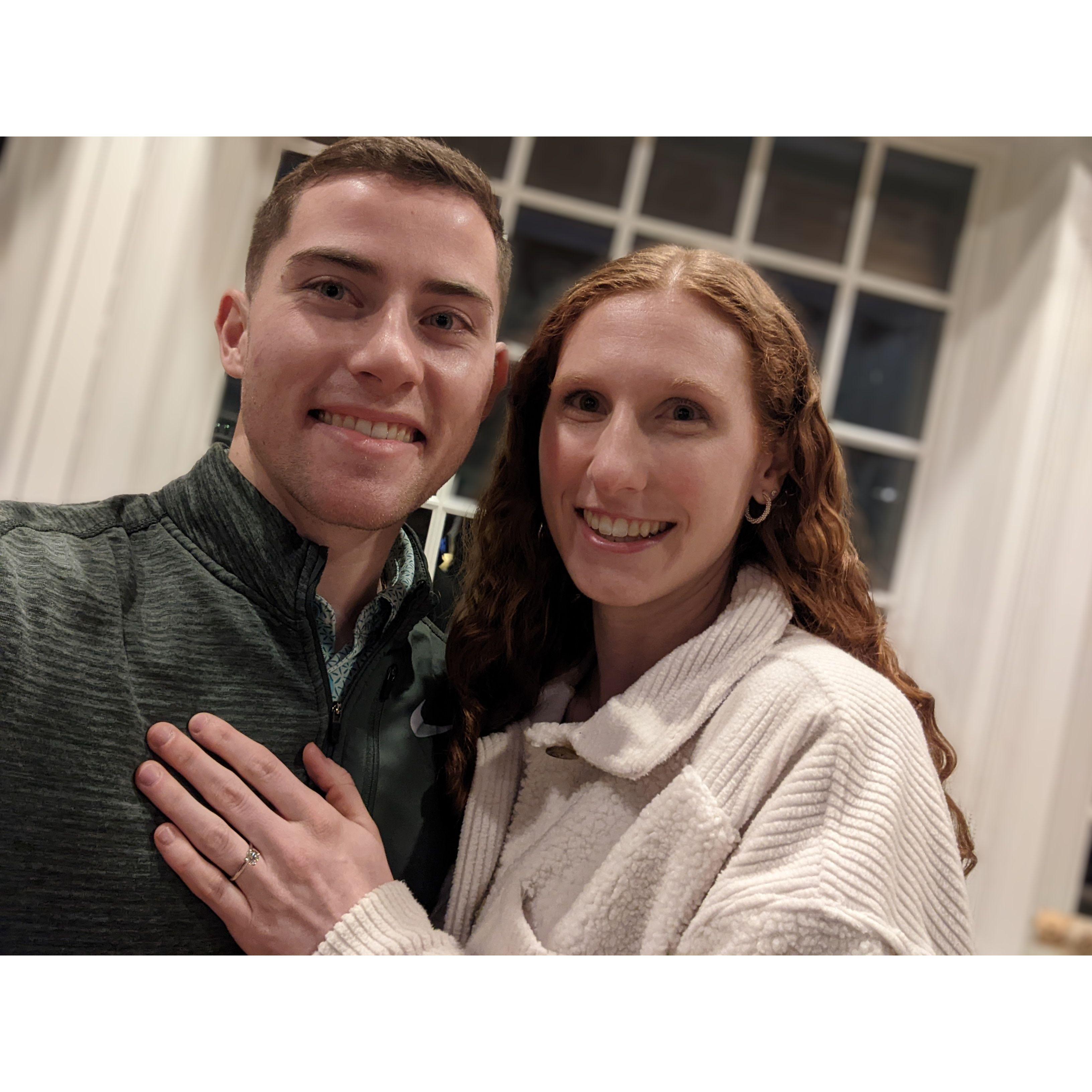 The Night We Got Engaged! December 22nd 2023
