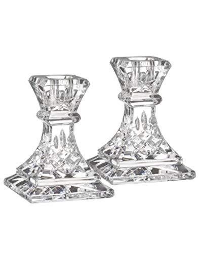 Waterford Lismore Candlestick 4", Pair