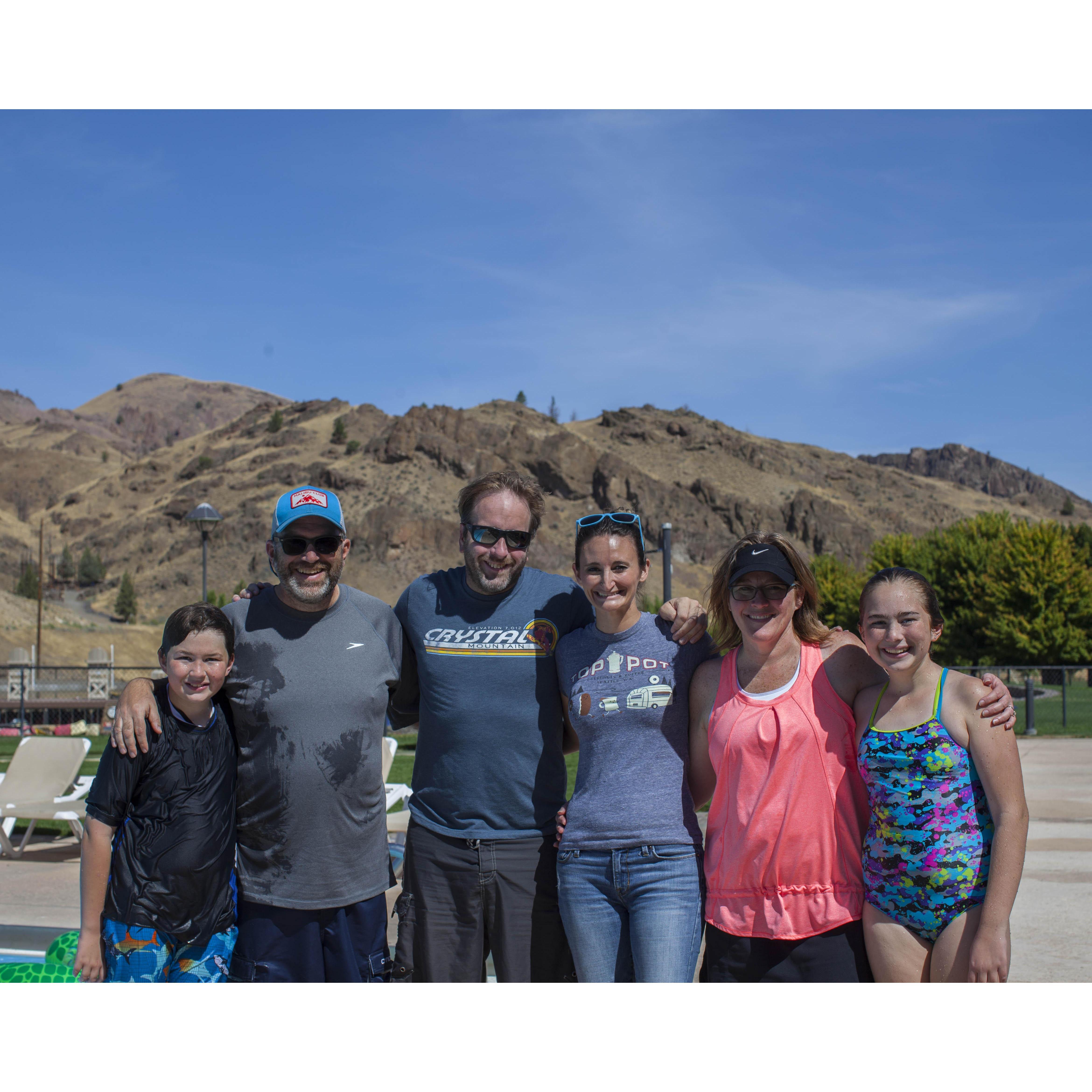 The Squires Family that made it happen!