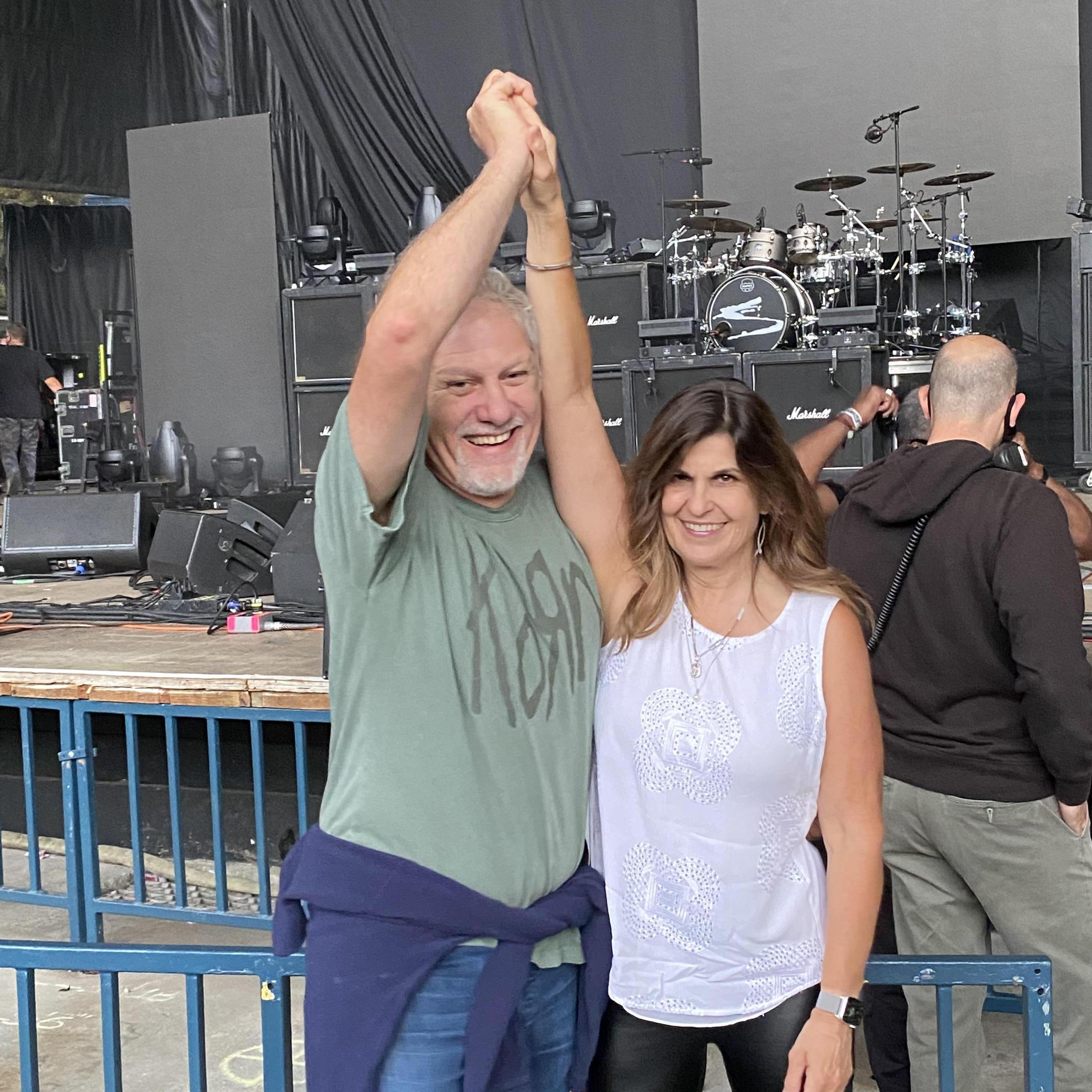 Front row for KoRn