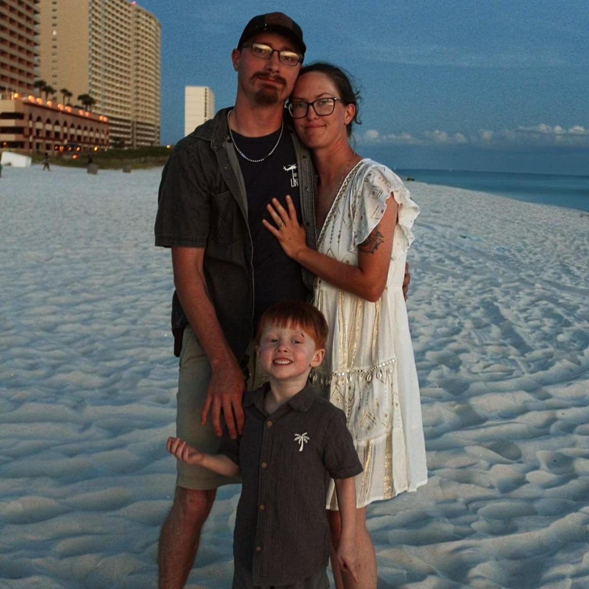 Our family beach photo