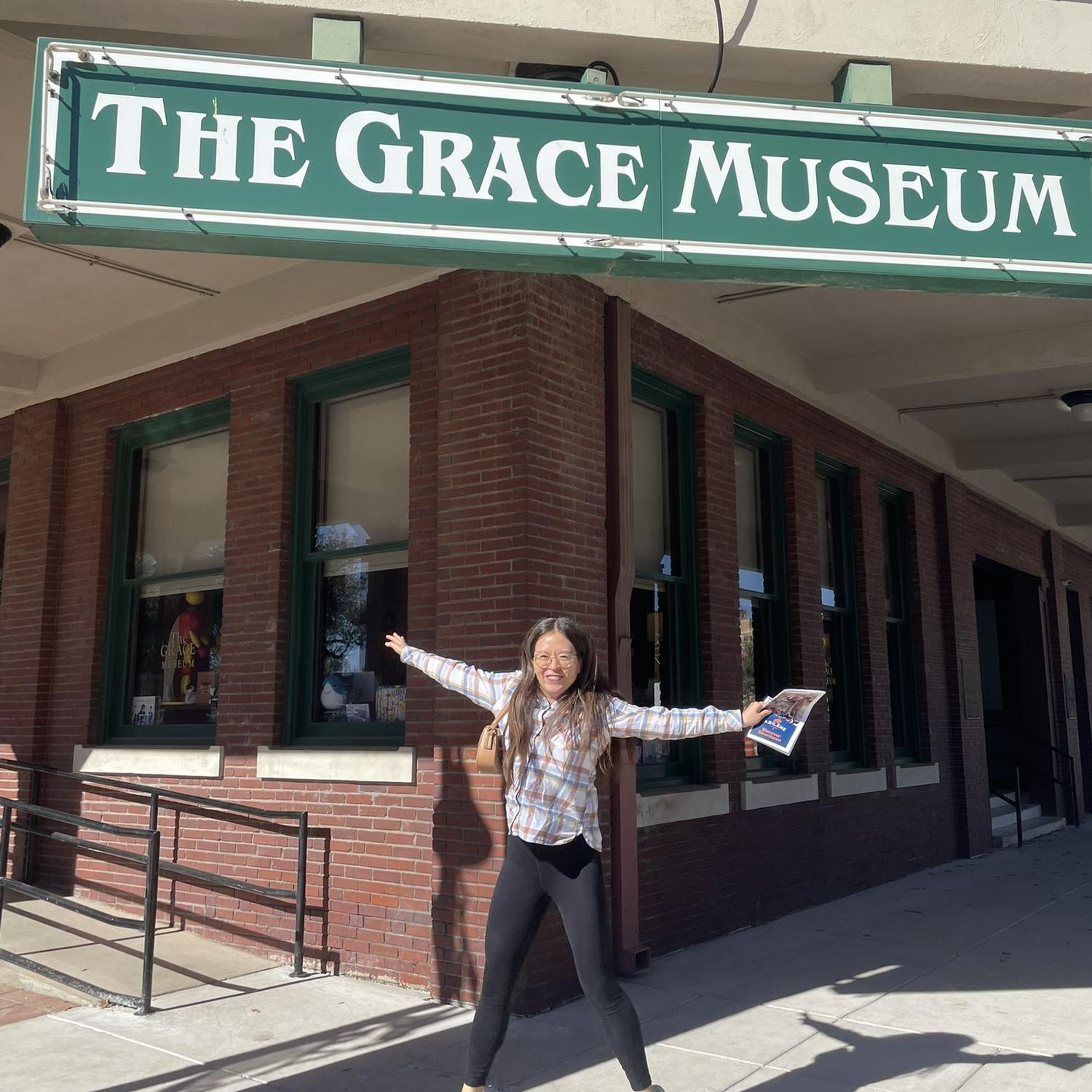 They went to Abilene before spring semester started, without planning much, they went to local tourist center and asked locals what fun place they can go! Well, they found Grace Museum!