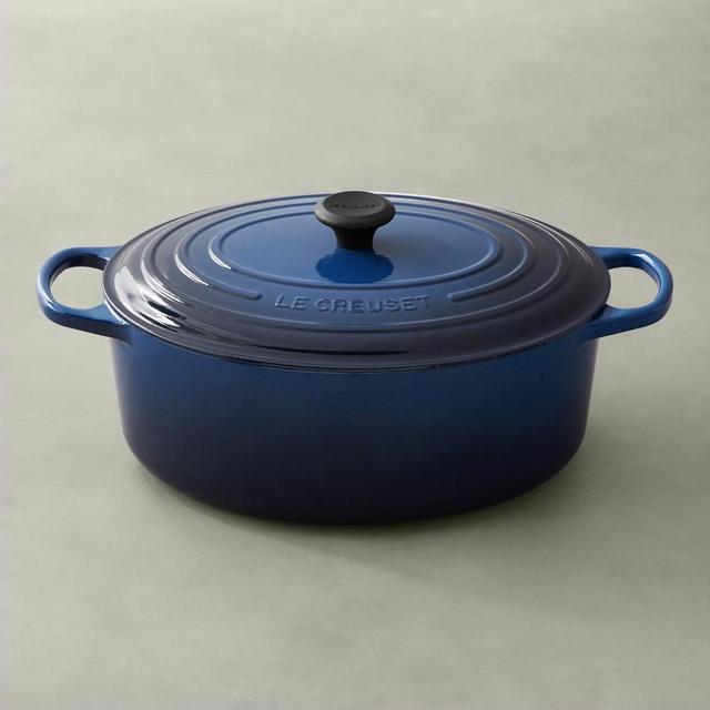 Le Creuset Signature Oval Dutch Oven, 9 1/2-Qt., Lapis