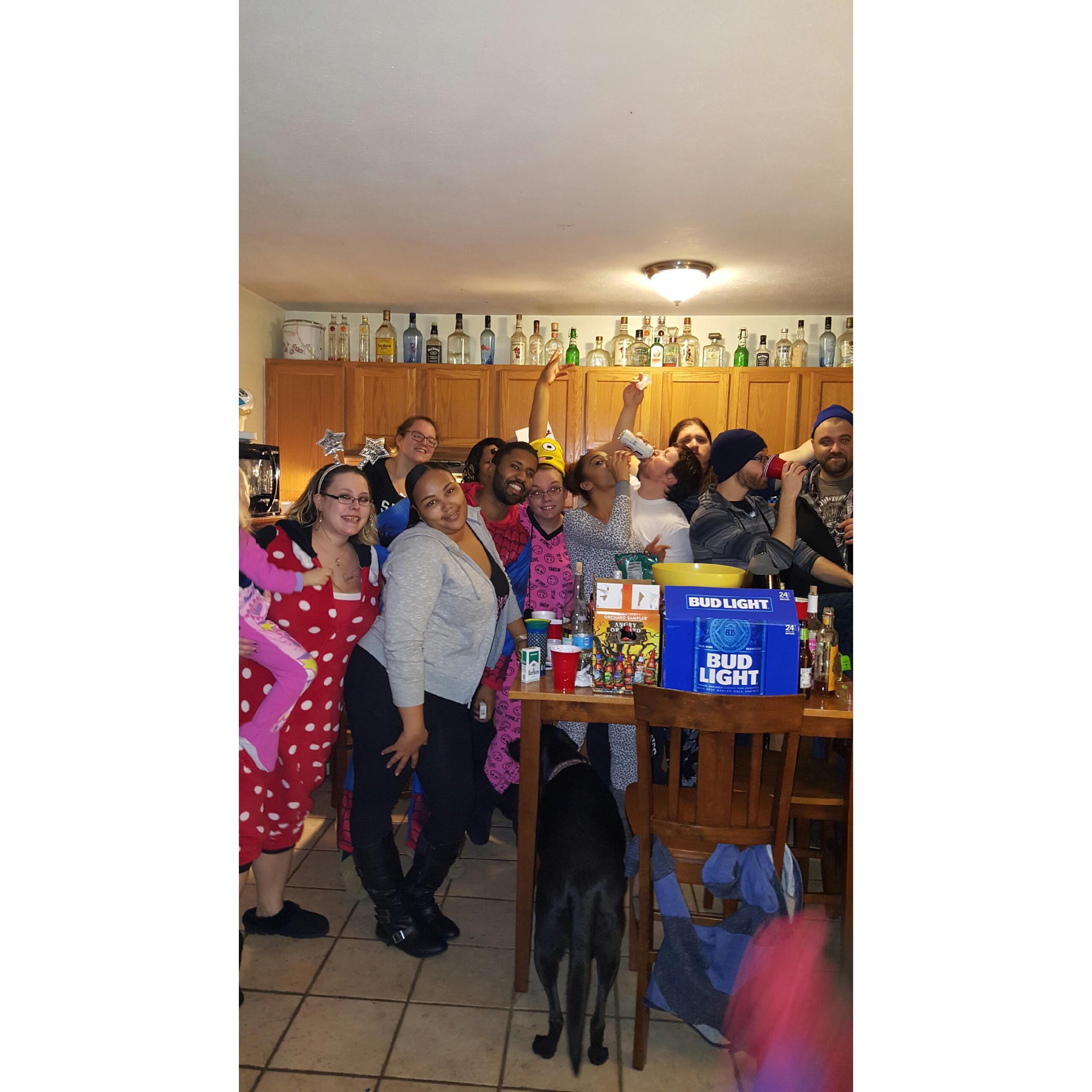Family and friends!