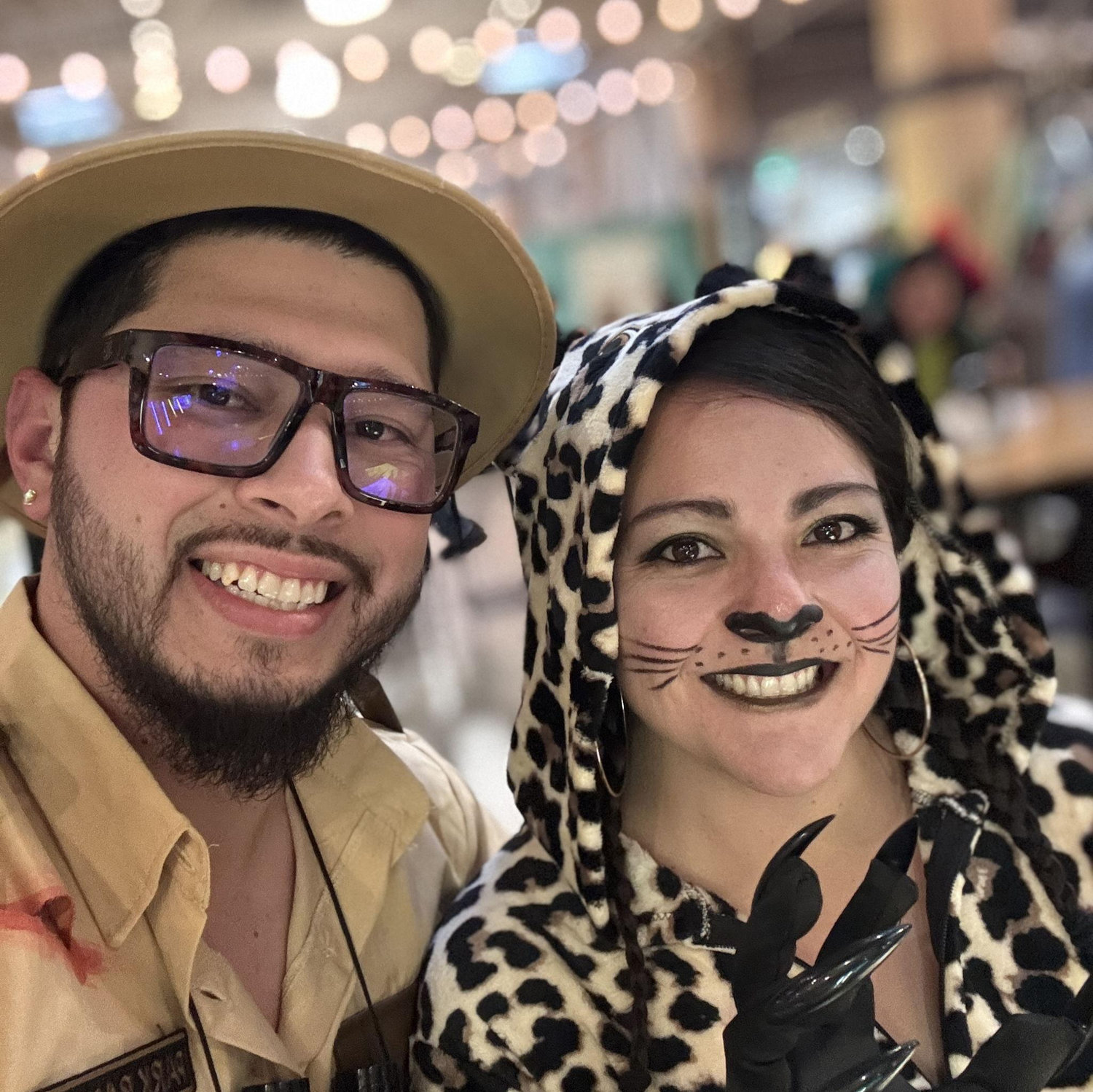our first time dressing up for halloween