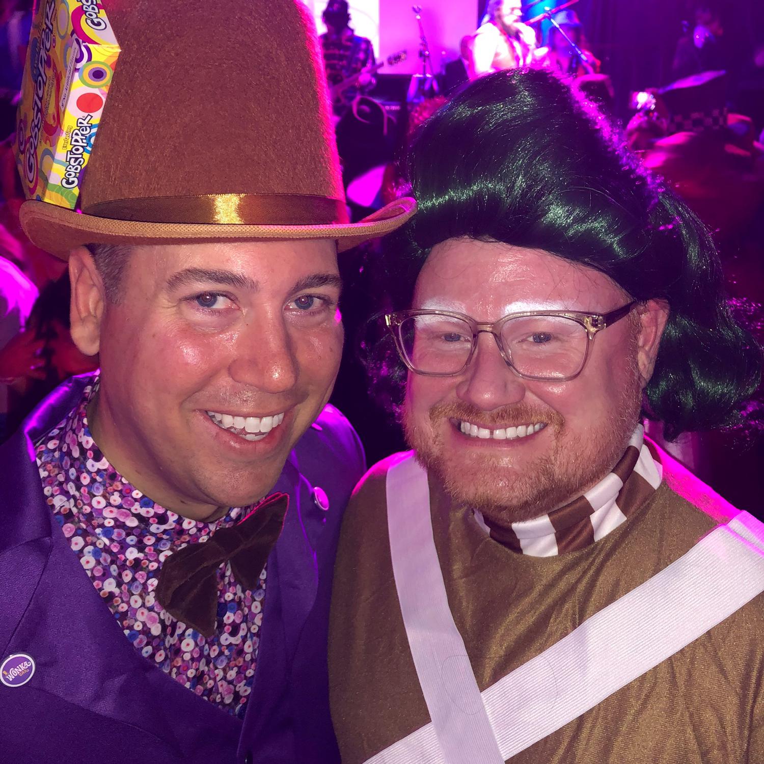 Willy Wonka and Oompa-Loompa, Halloween, October 2018.