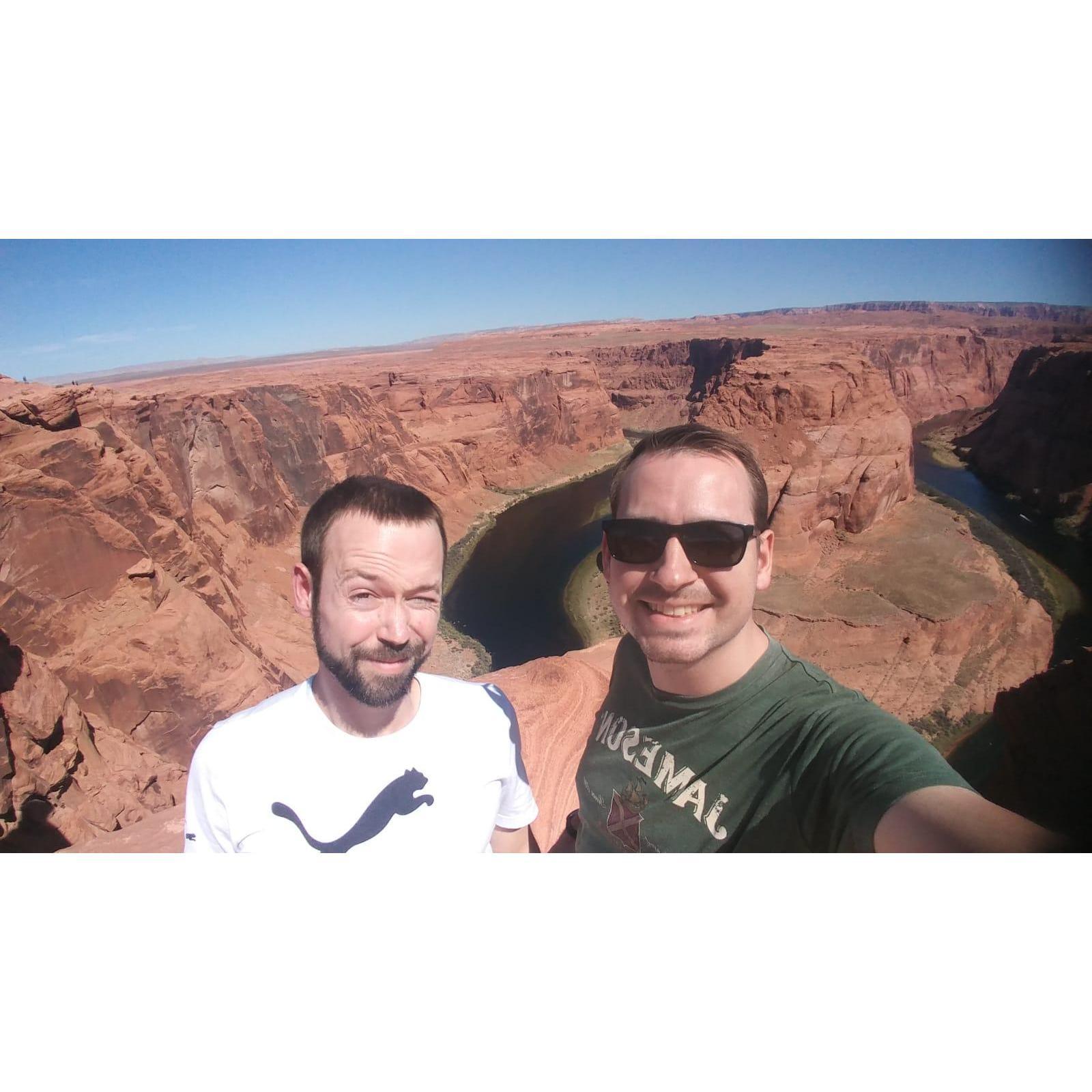 Eric and his brother, Ryan