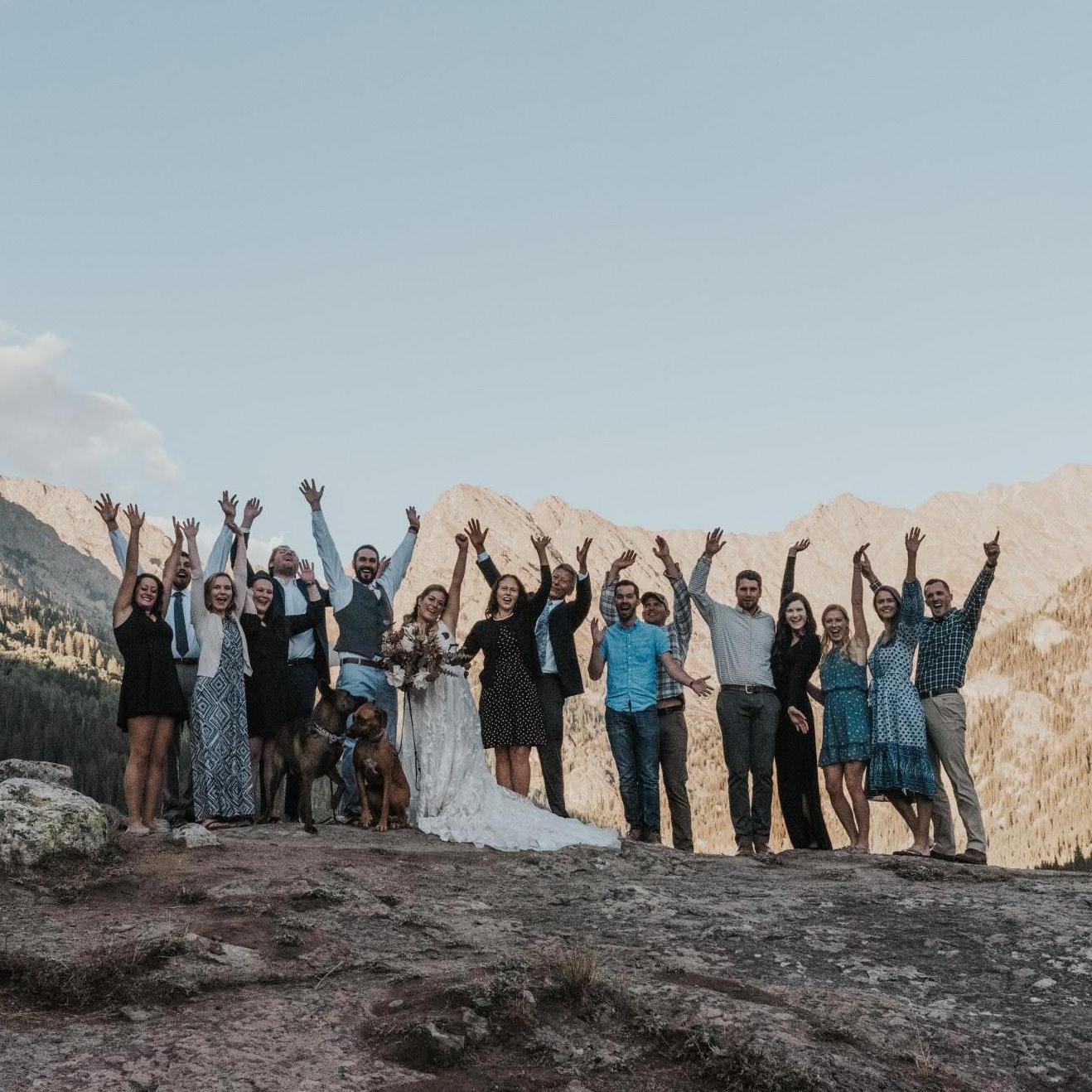 Our wedding peeps!