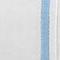 White/Boathouse Blue Piping