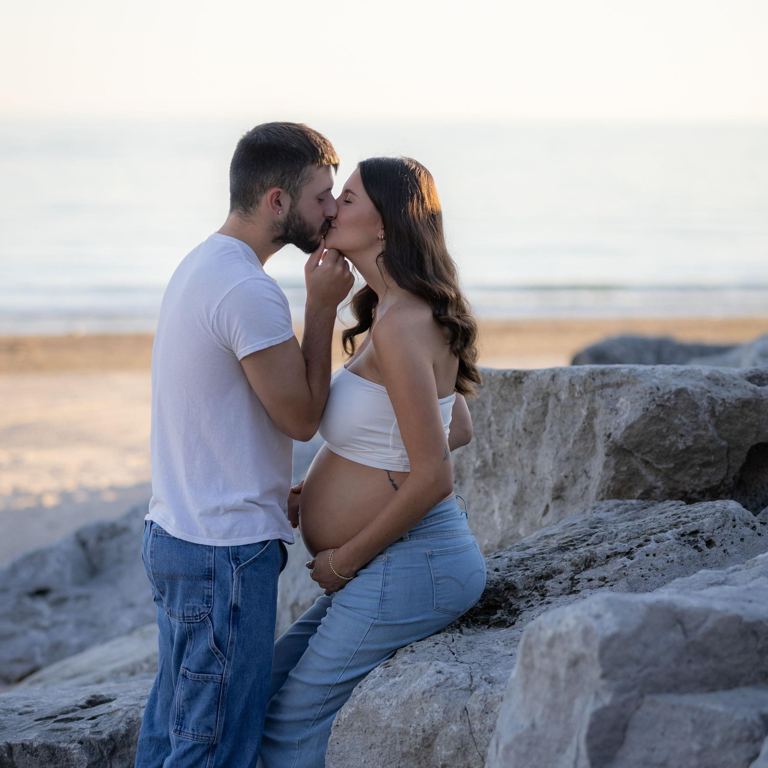 Some pictures from our gorgeous maternity photo shoot!