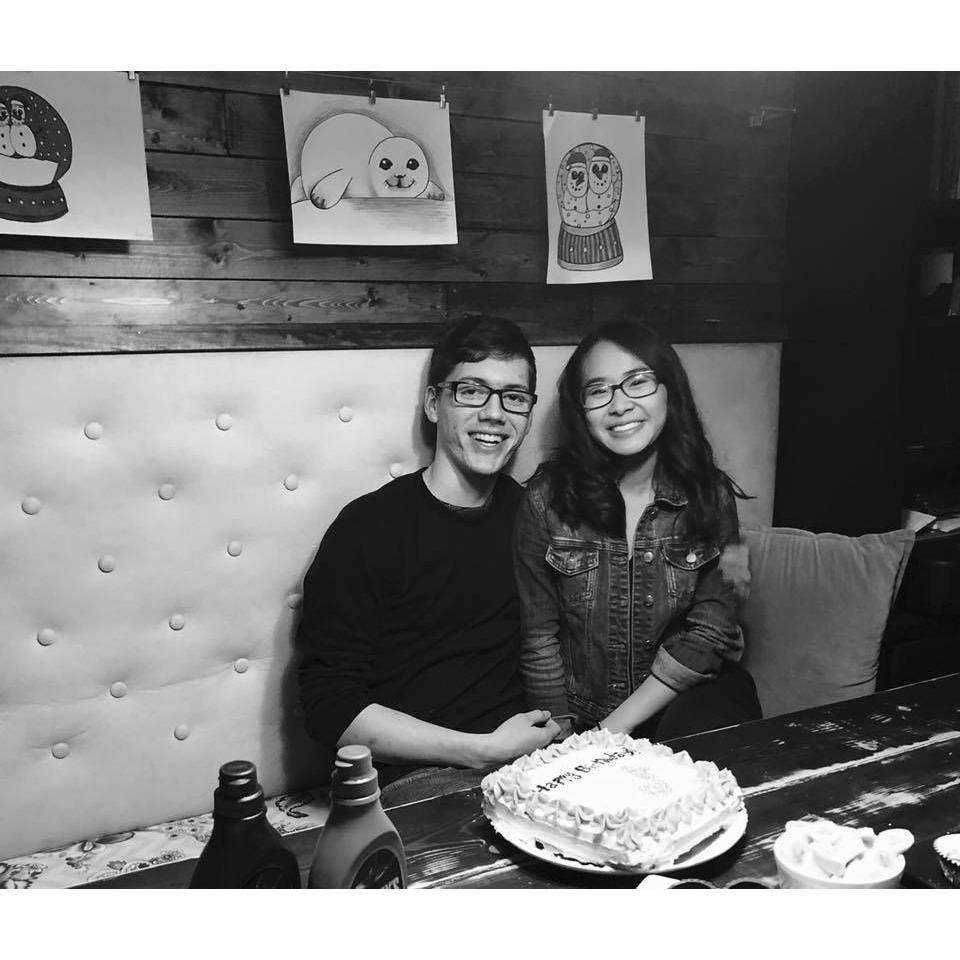 This was Zachary's 19th birthday... he's not a big fan of birthday's but I was glad to be apart of his special day.