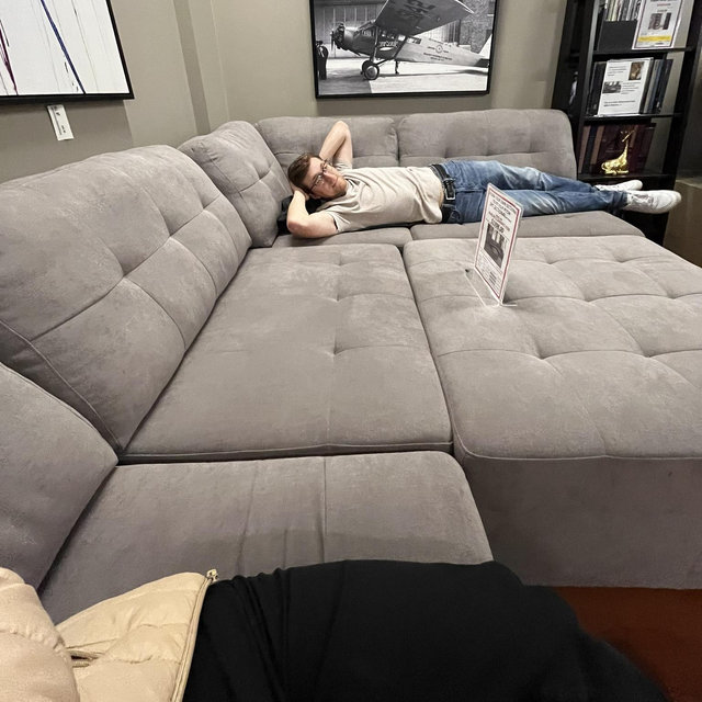 Our first couch!