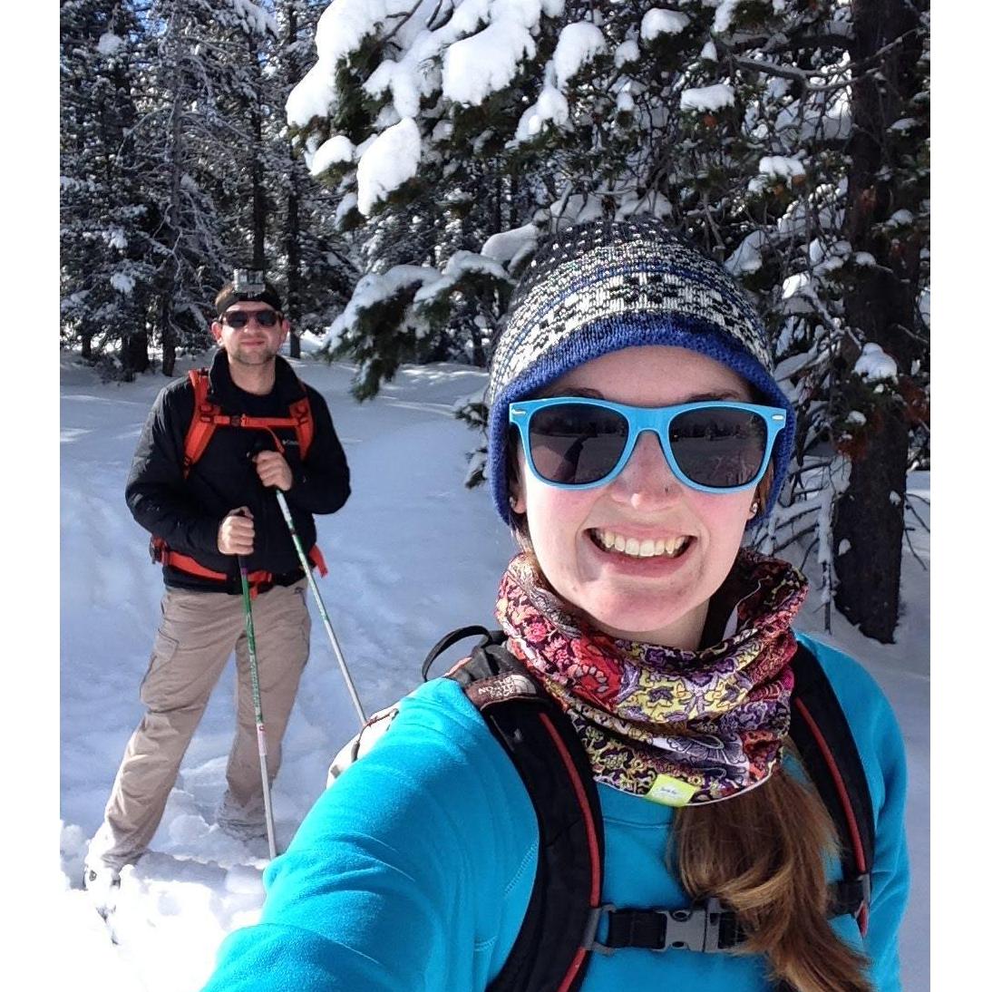 2018: Cross-country skiing in the Grand Tetons