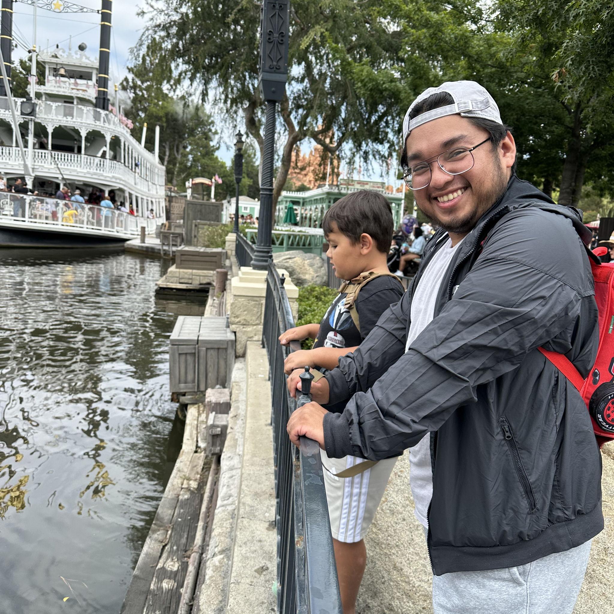 Taking Jack on his first Disney trip of the year