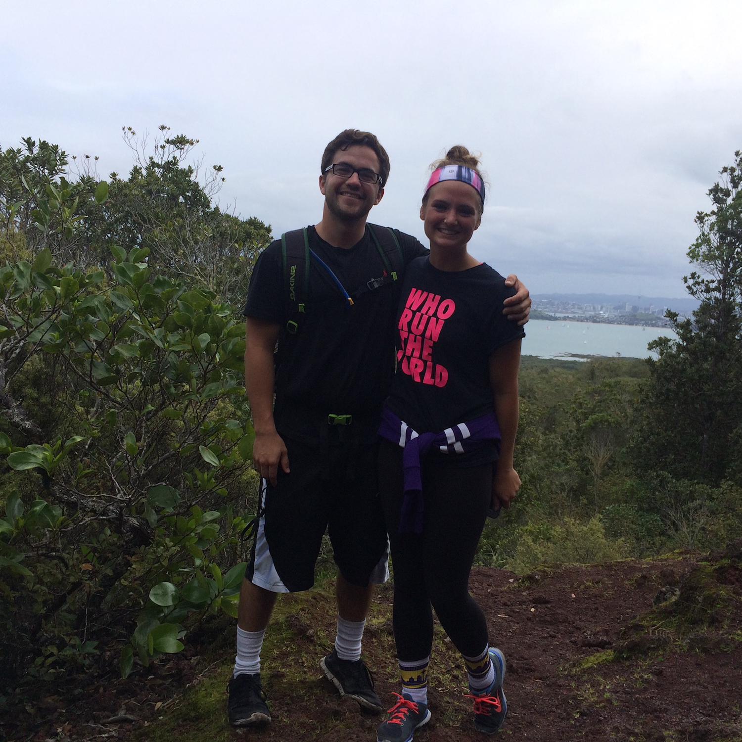 Hiking in New Zealand, 2015