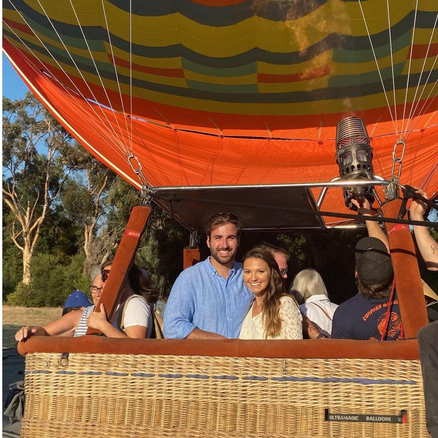 Martin's birthday surprise for Jenna, September 2021