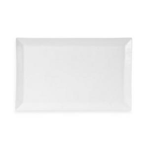 Everyday White® by Fitz and Floyd® Rim 18-Inch Rectangle Serving Platter