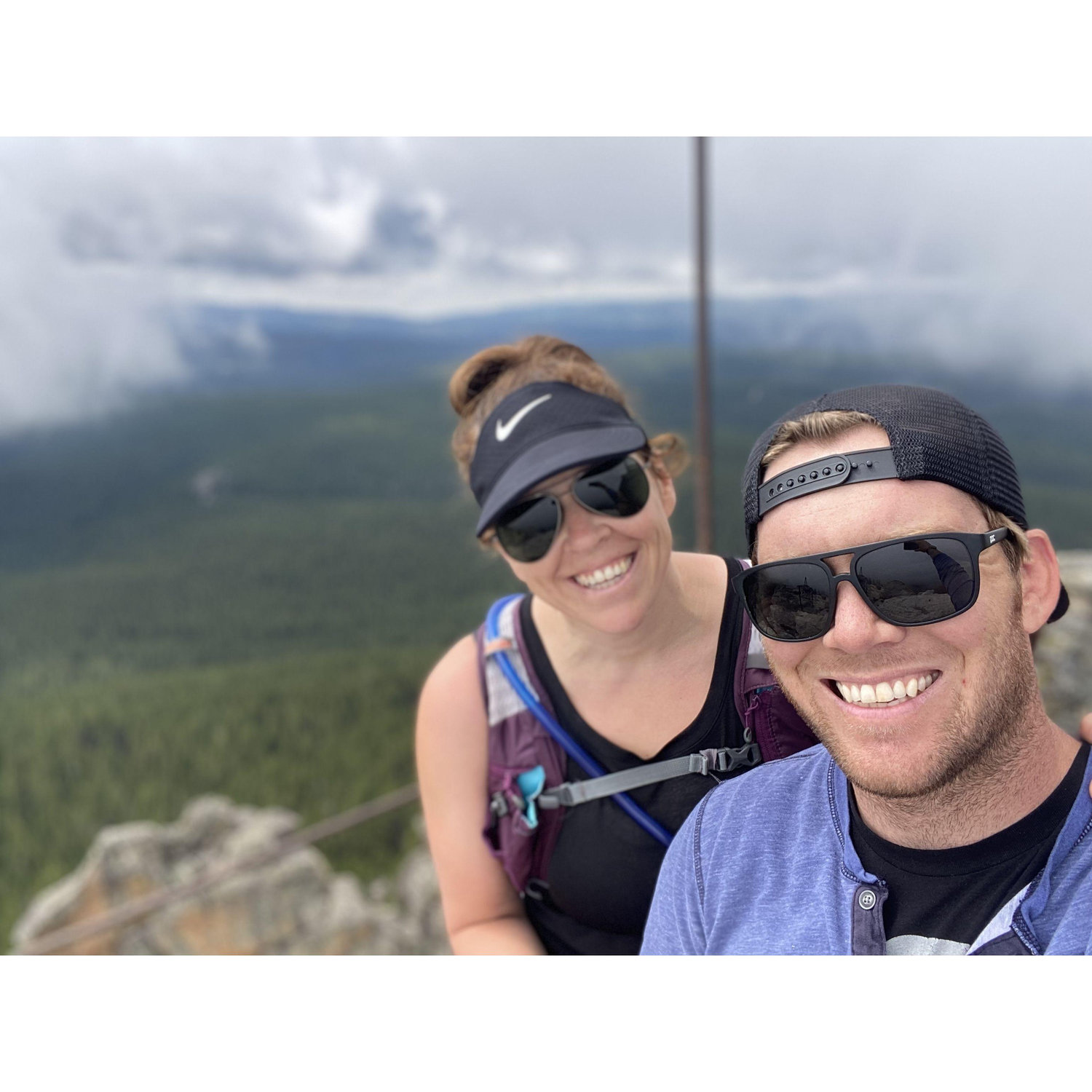 Hiking in Wyoming
