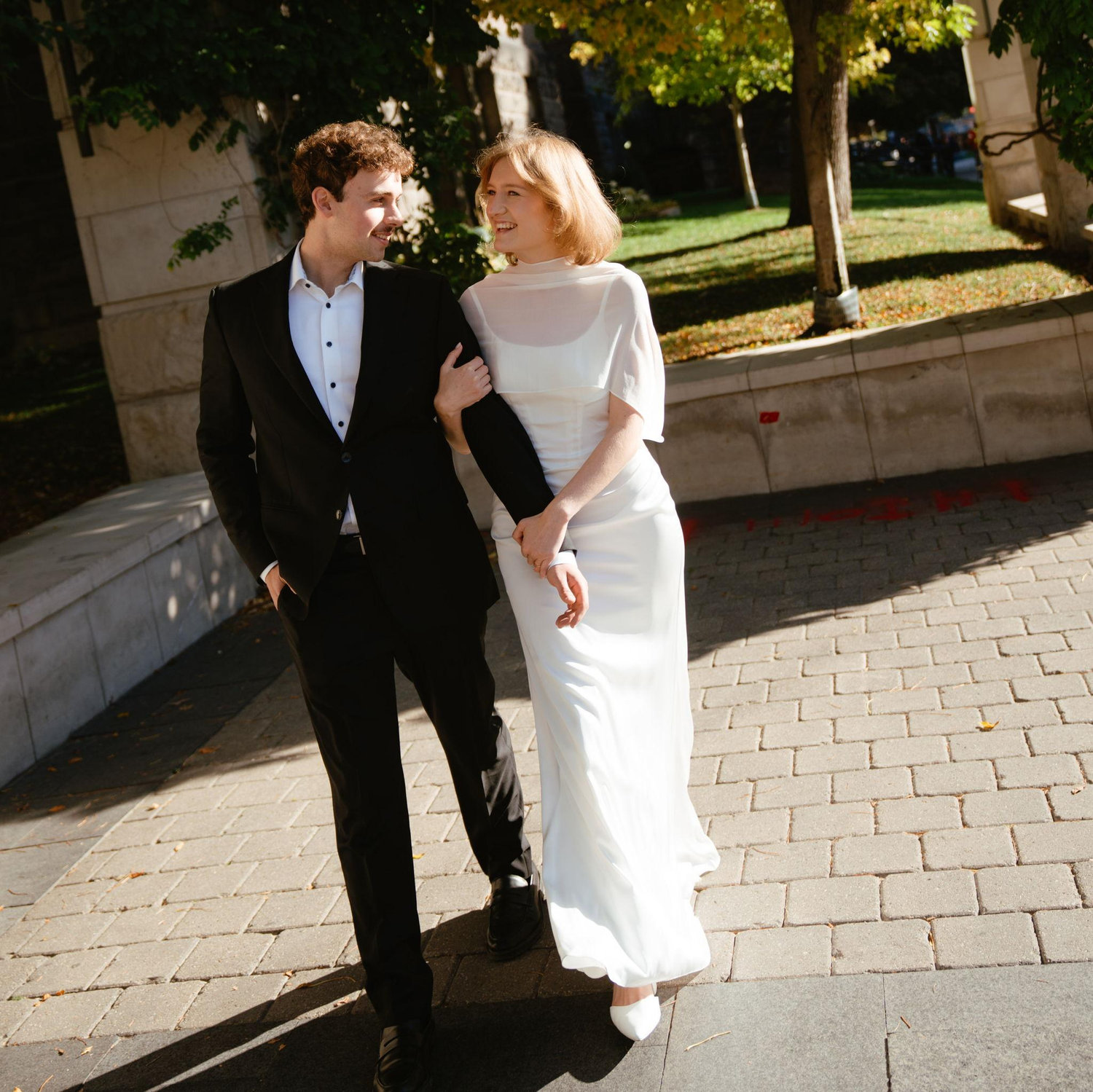 We’ve known each other for as long as we can remember—our families both part of the City of David congregation, where so much of our story began.