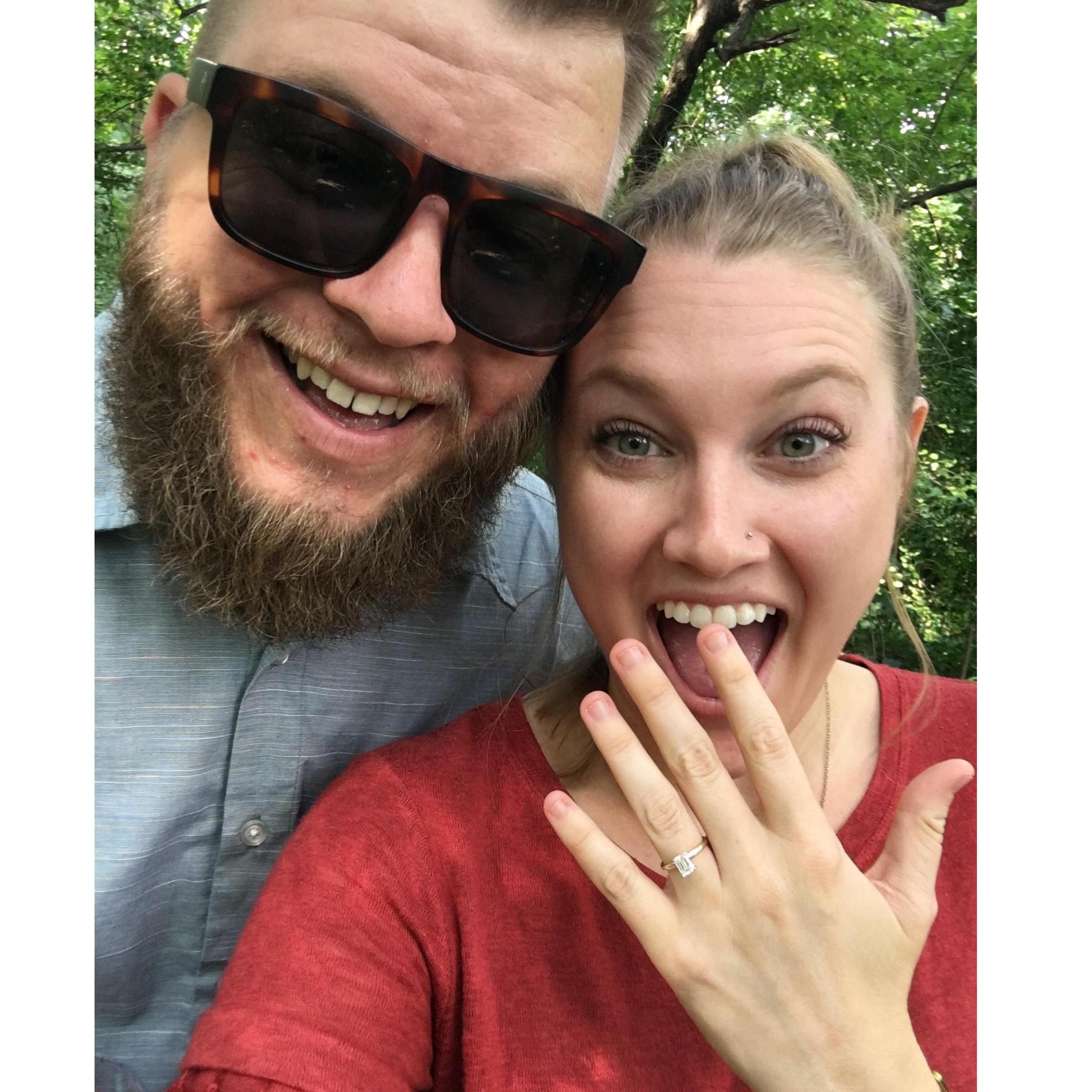 after he proposed