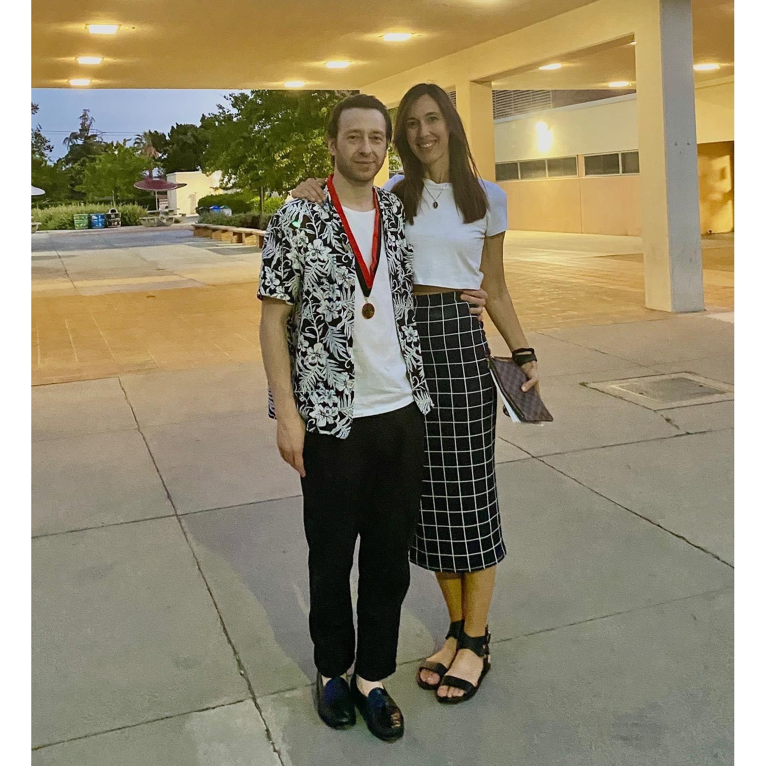 Sasha's CSUN graduation
