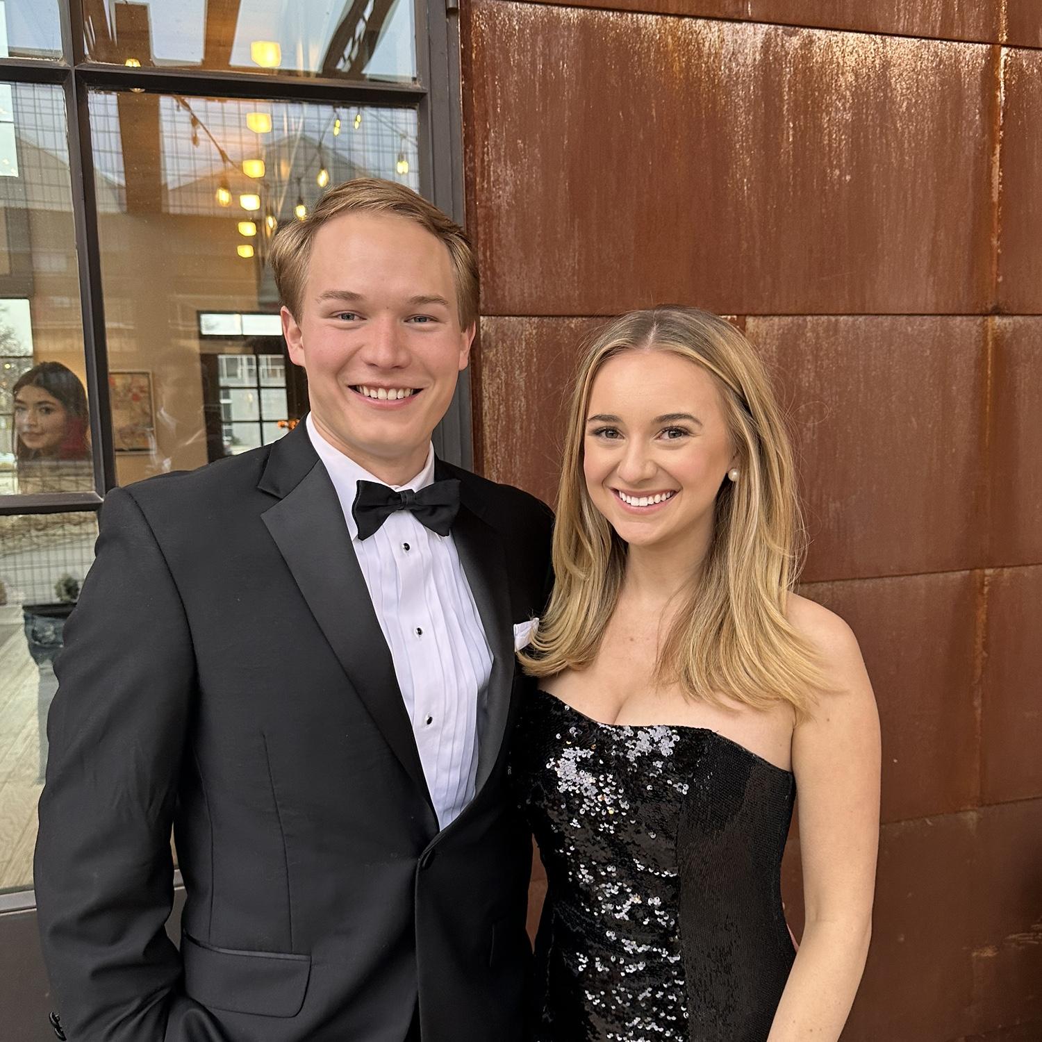 Zach’s med school “prom”