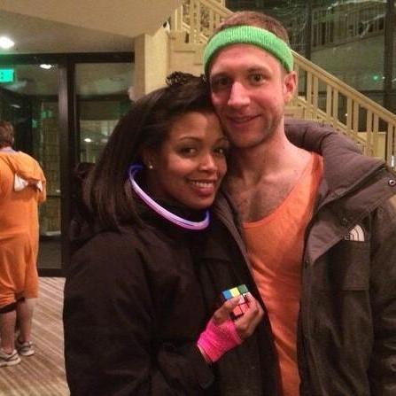 Ski trip. In neon, of course.