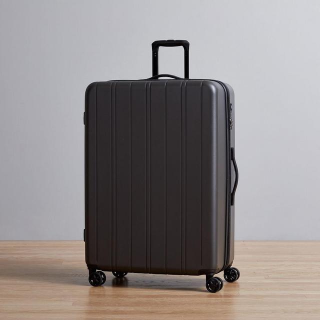 west elm Hardside Spinner Luggage, Black, Large