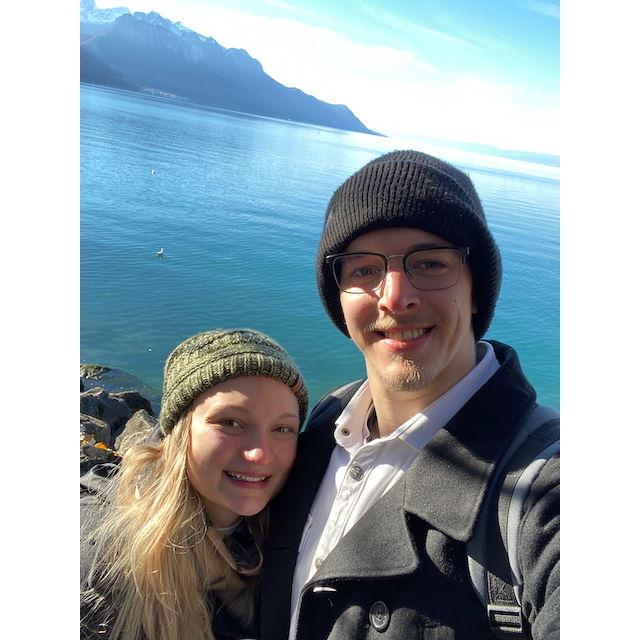Our weekend together in Switzerland.