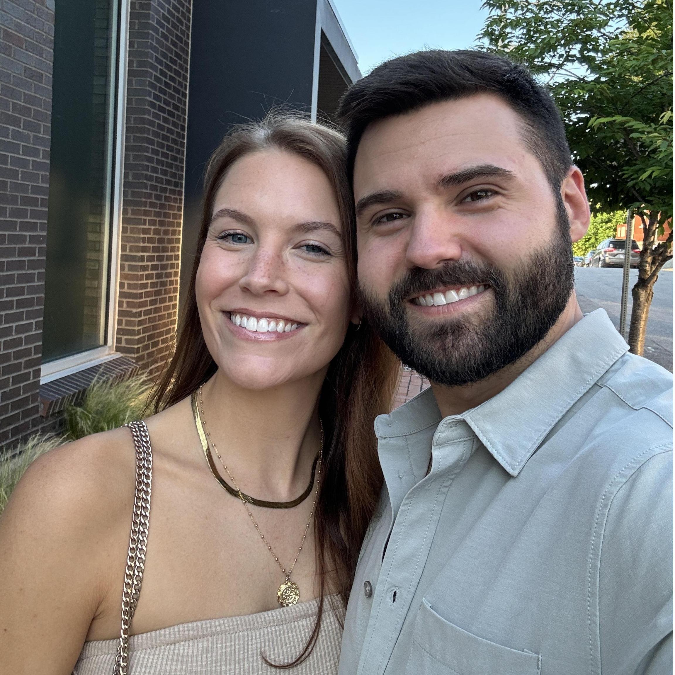 Our 4 year anniversary - AKA the night Britt *thought* Mitch was going to propose