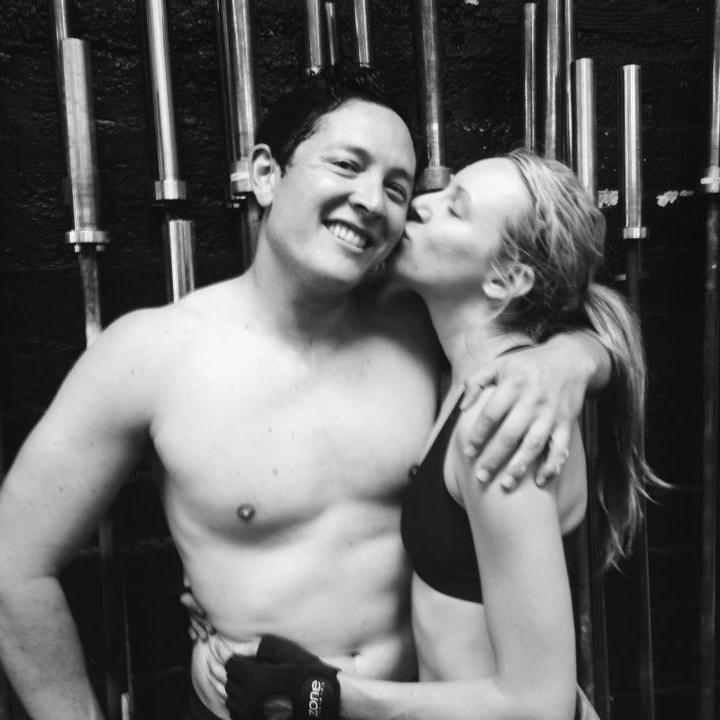 Ashley & Mike sharing their love for fitness and eachother