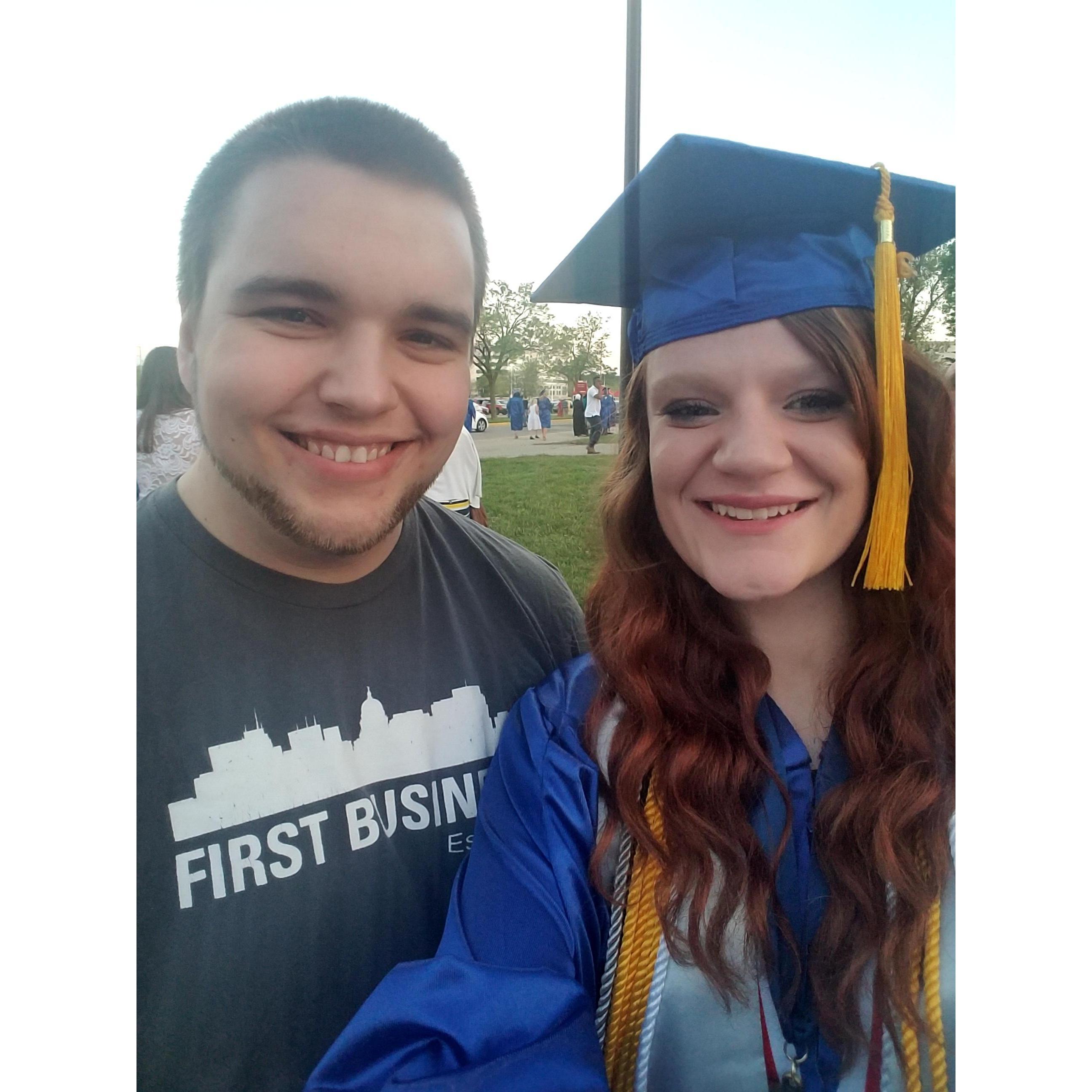 I graduated from Madison Area Technical College! (2017)