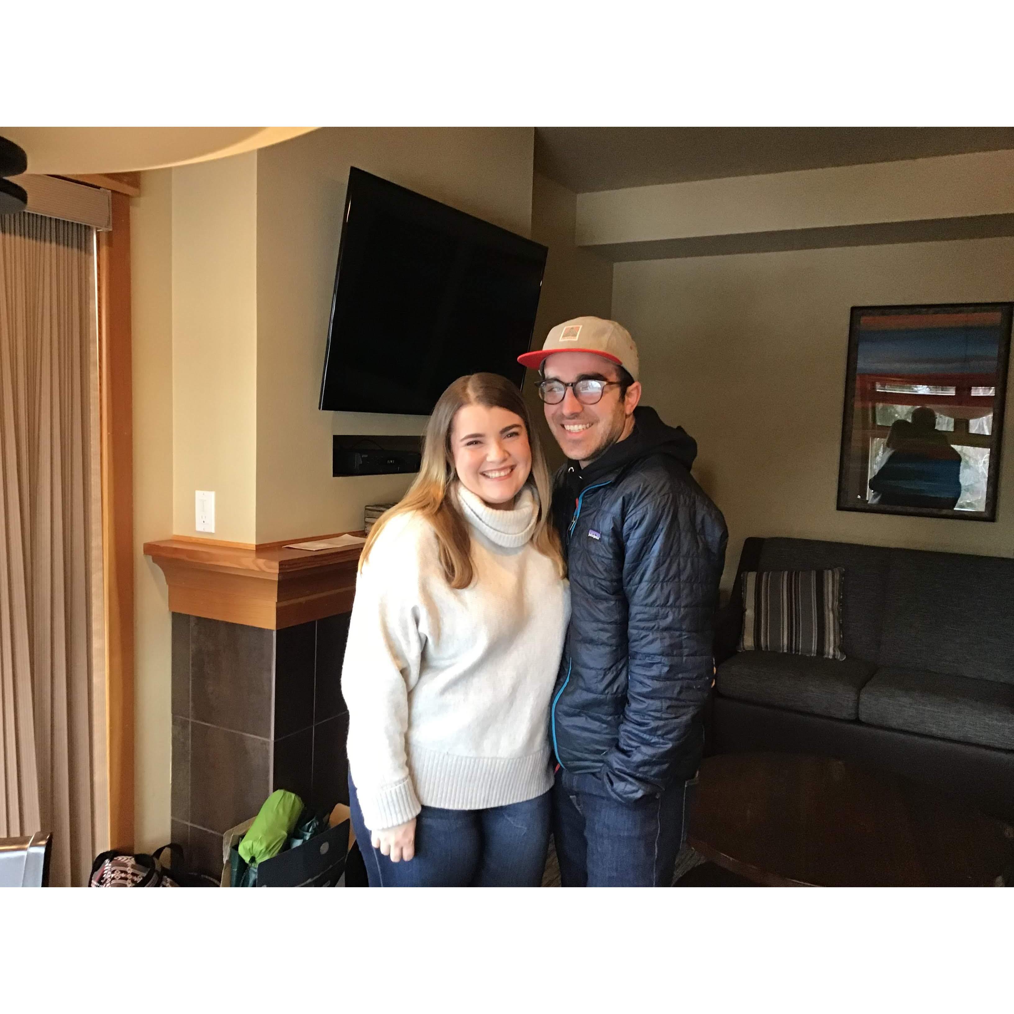 Ericsson surprised me for my 21st birthday flying from UT to WA to celebrate with me