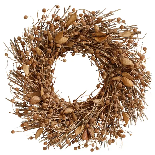 EFTERTRYCKWreath, natural17 "