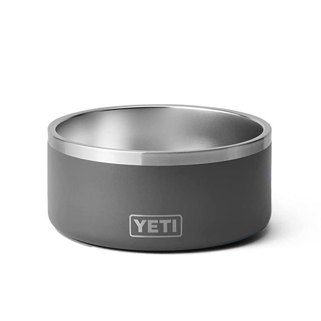 YETI Boomer 8, Stainless Steel, Non-Slip Dog Bowl, Holds 64 Ounces, Charcoal