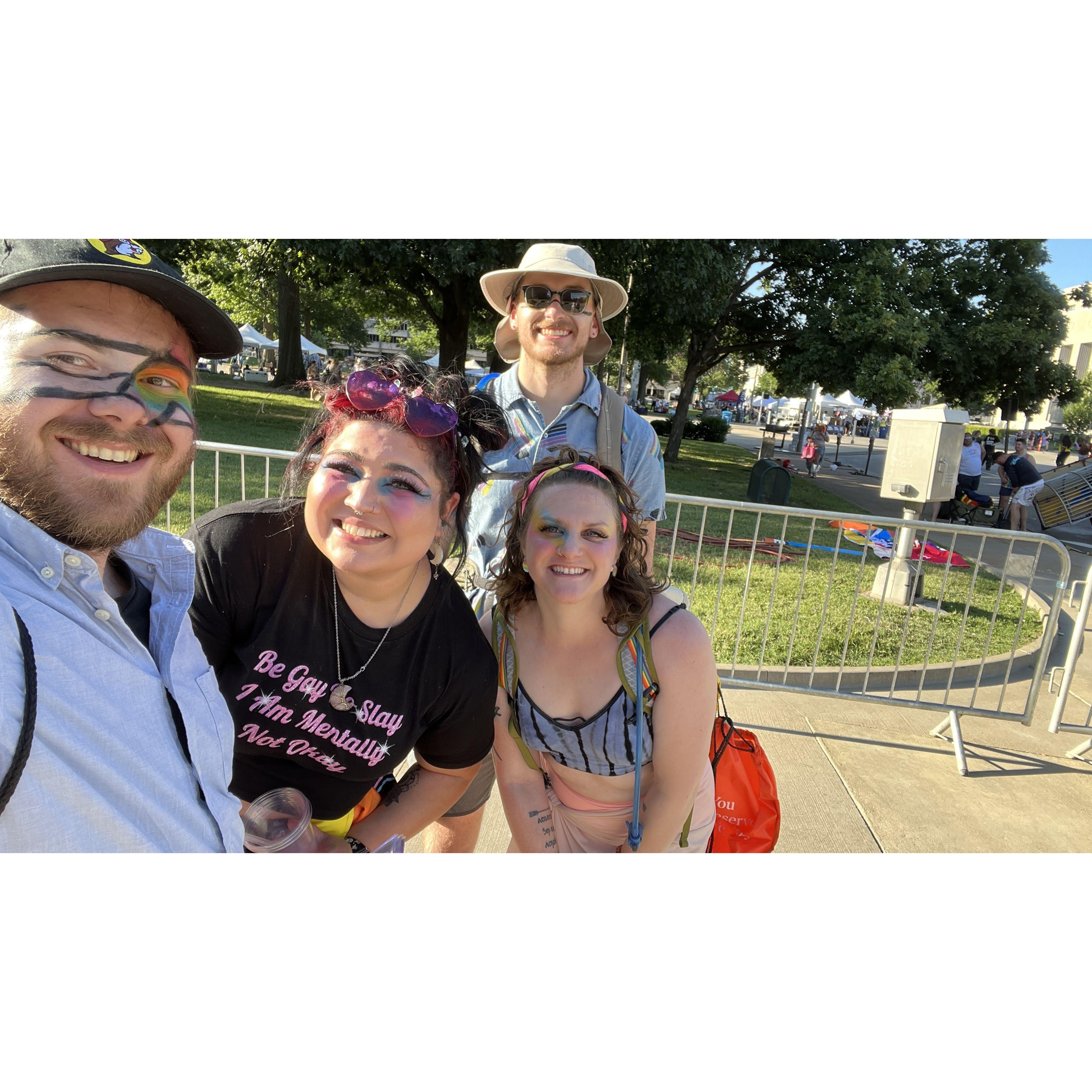 Pride with friends