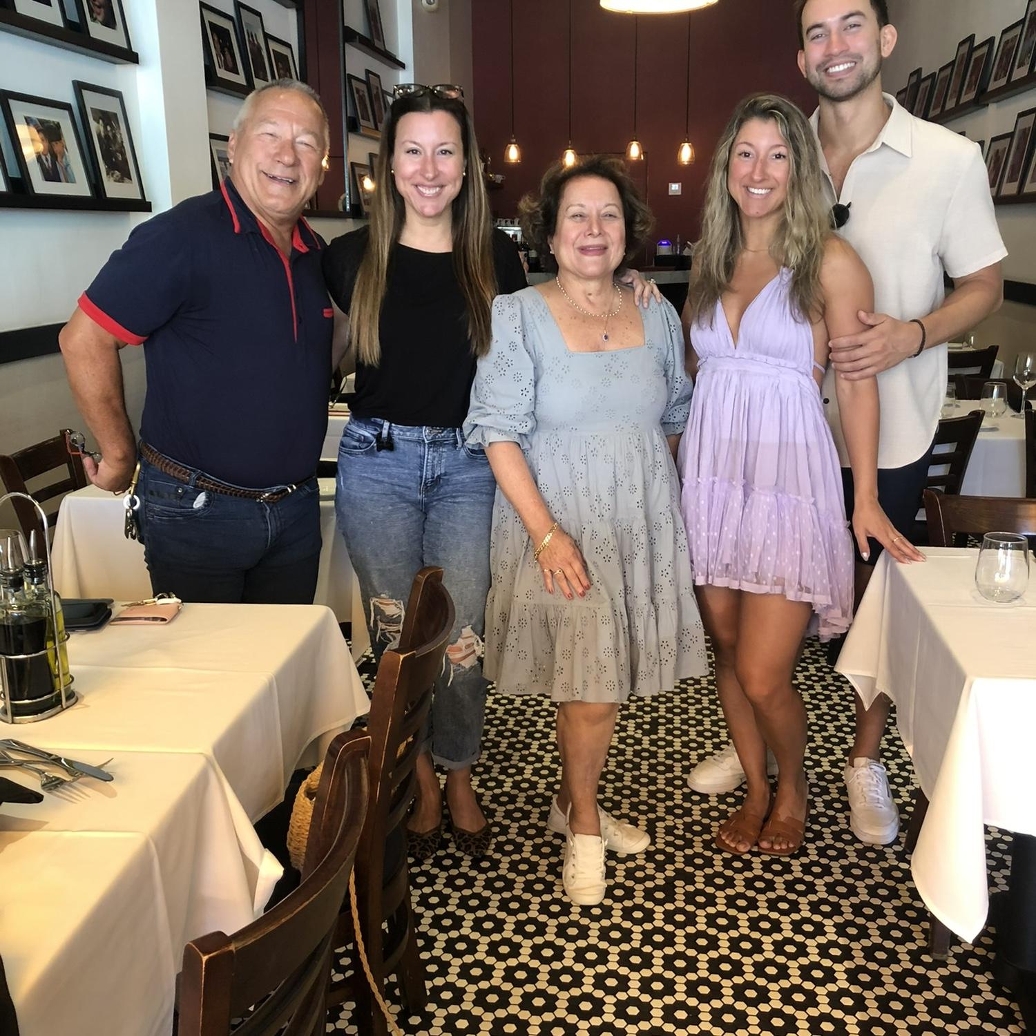 My birthday lunch and when Josh met my uncle for the first time… who gifted us our fish babies (March 2024)