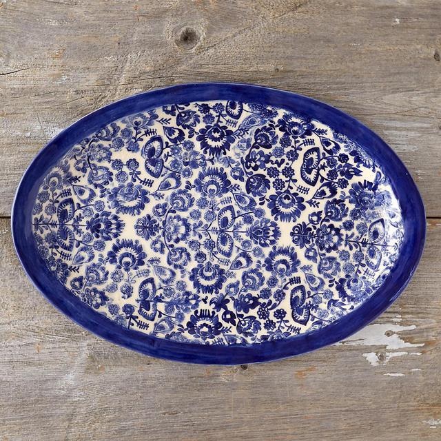 Scandinavian Meadow Serving Platter