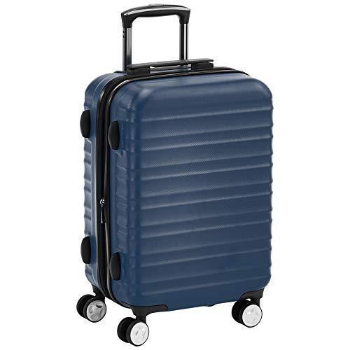 AmazonBasics Premium Hardside Spinner Suitcase Luggage with Wheels